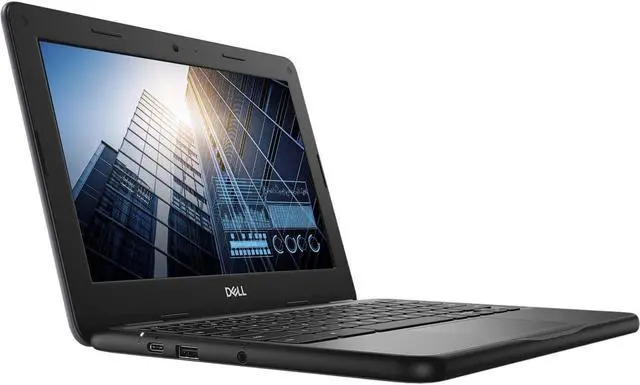 Alt view image 5 of 7 - Dell Chromebook 3100 11.6" Touch Intel Celeron-N4000 4GB 32GB Chrome OS