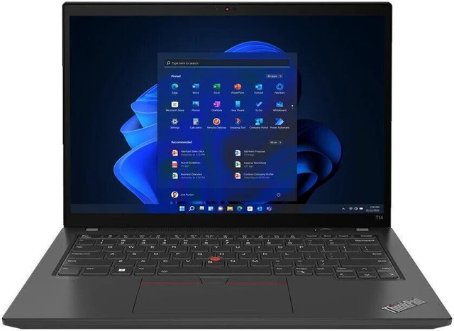 Main image of Lenovo Thinkpad T14 G3 14" Laptop i5-1235U 16GB 256GB SSD W11P