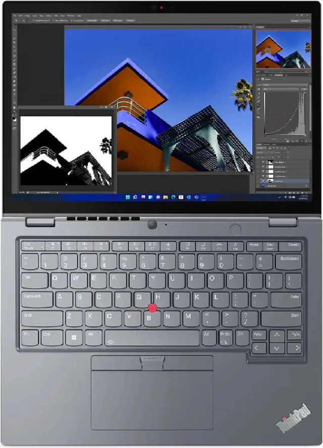 Alt view image 3 of 4 - Lenovo Thinkpad L13 Yoga G3 13" Touch Laptop i5-1245U 16GB RAM 512GB SSD W11P- (Manufacturer Recertified)