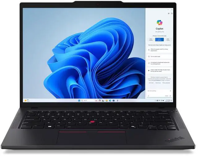 Alt view image 6 of 9 - Lenovo Laptop ThinkPad T14 Gen 5, 14" IPS  60Hz,Intel Core Ultra 7 155U,32GB,  Graphics, 1TB SSD,Intel Wifi,Win 11 Pro