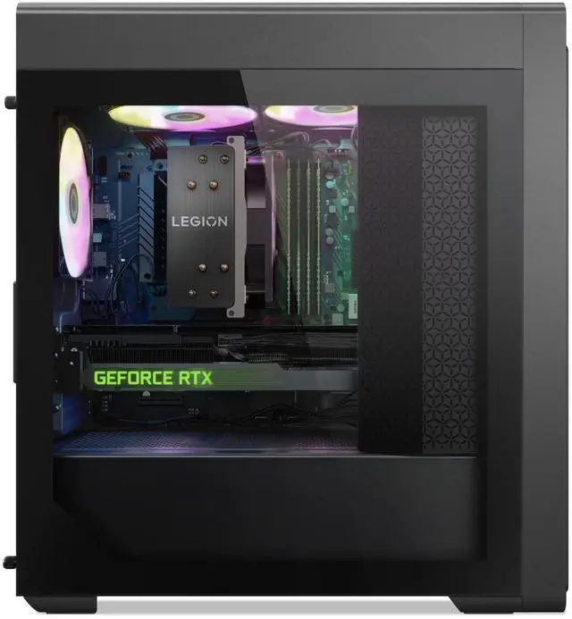 Alt view image 4 of 4 - Lenovo Legion T5 26ARA8 Ryzen 7 7700 GeForce RTX 4070 Super 16GB 1TB SSD W11H- (Manufacturer Recertified)