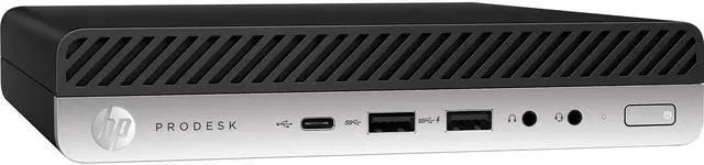 Alt view image 3 of 3 - HP Prodesk 600 G5 PC Intel Core i5-9500T 8GB Ram 256GB SSD No OS