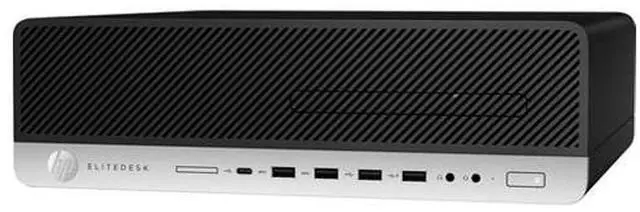 Alt view image 3 of 4 - HP Elitedesk 800 G4 Desktop Intel Core i5-8600 16GB 256GB SSD Windows 11 Pro