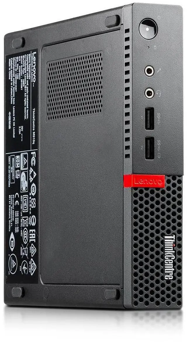 Alt view image 3 of 4 - Lenovo Thinkcentre M910Q Desktop Intel i5-6500T 8GB 256GB SSD Linux OS WiFi