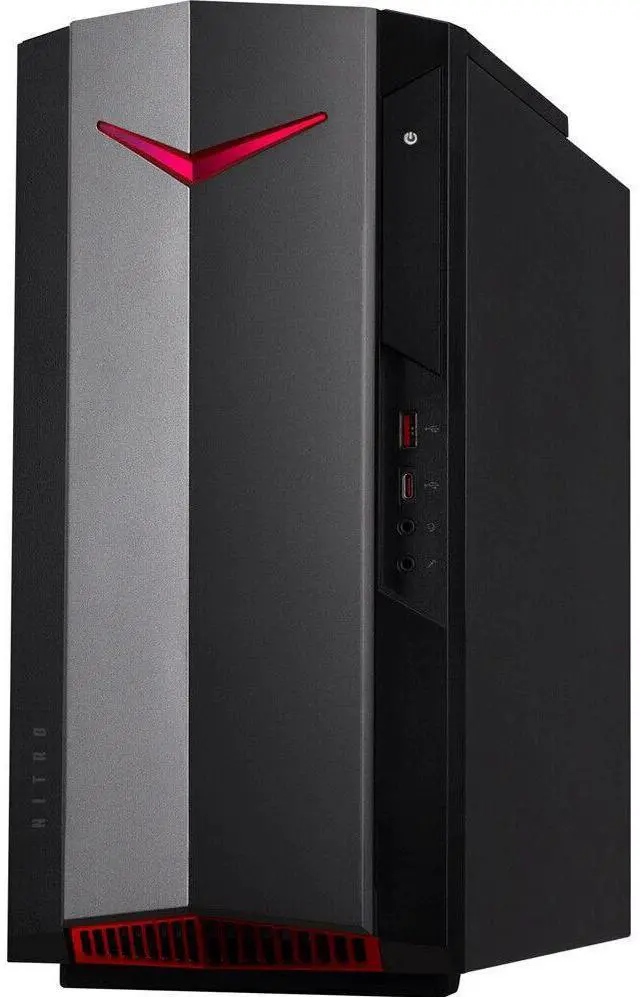 Alt view image 2 of 4 - Acer Nitro 50 Gaming Desktop Intel i5-11400 GeForce GTX 1650 8GB 512GB W11H WiFi