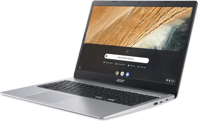 Alt view image 3 of 9 - Acer Chromebook 315 CB315-3H-C2C3 Chromebook Intel Celeron N4000 (1.10 GHz) 4 GB LPDDR4 Memory 32 GB eMMC 15.6" Chrome OS