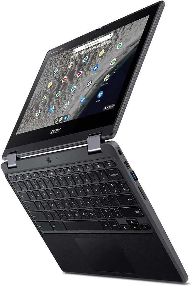 Alt view image 3 of 4 - Acer Spin - 11.6" Touchscreen Chromebook Celeron N4500 1.1GHz 4GB 32GB ChromeOS (NX.AYSAA.001 - R753T-C2MG)