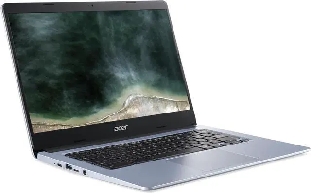 Alt view image 3 of 7 - Acer Chromebook 314 14" Intel Celeron N4020 1.1GHz 4GB Ram 32GB Flash Chrome OS