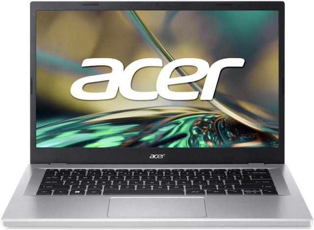 LAPTOP ACER ASPIRE 3 CORE CELERON-N100 PANTALLA 14 8 GB RAM 512 GB SSD WINDOWS 11 HOME PLATA ALUMINIO 1 AO DE SEGURO CONTRA ROBO NX.KDJAL.00S - ACER