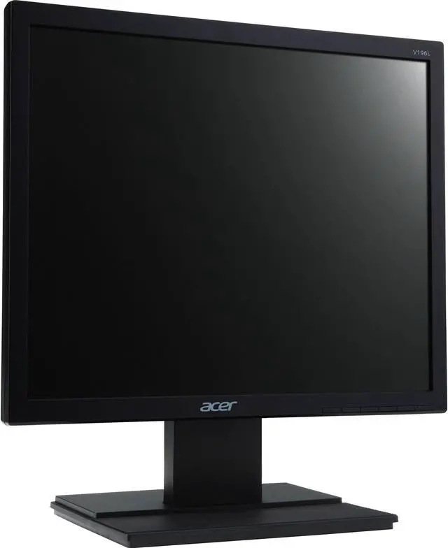 Alt view image 2 of 6 - Acer 19" 60 Hz IPS SXGA LED Backlight Monitor 5 ms D-Sub, DVI V196L Bbmd UM.CV6AA.B01