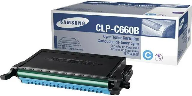 Alt view image 2 of 2 - SAMSUNG CLP-C660B/SEE CYAN TONER 5K HIGH YIELD
