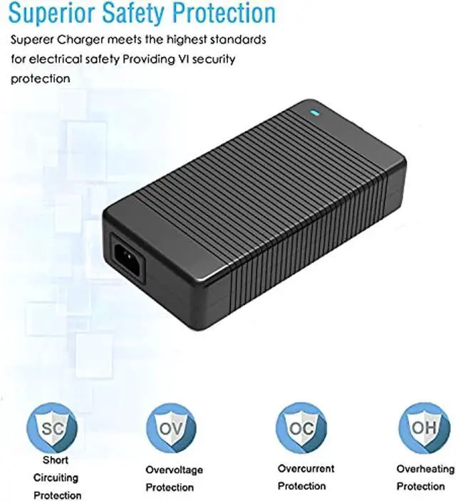 Alt view image 2 of 3 - 19.5V 16.9A 330W Ac Adapter Power Supply Charger Fit For Dell Alienware X51 X51 R2, M18x M18x R1, R2, R3, Da330pm111 Adp-330Ab B Xm3c3 331-2429 320-2269 Laptop Replacement Power Cord