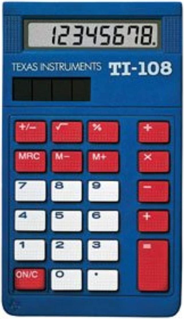 Ti-108 Class Set Calculator For K4, Large Keys, Sol Educational Supplies 