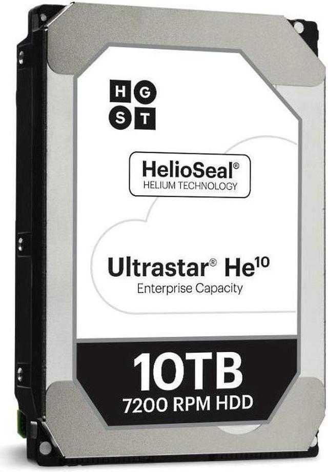 HGST Ultrastar HE10 | HUH721010AL5200 | 0F27352 | 10TB 7200 RPM SAS  12.0GB/S 256MB Cache 3.5