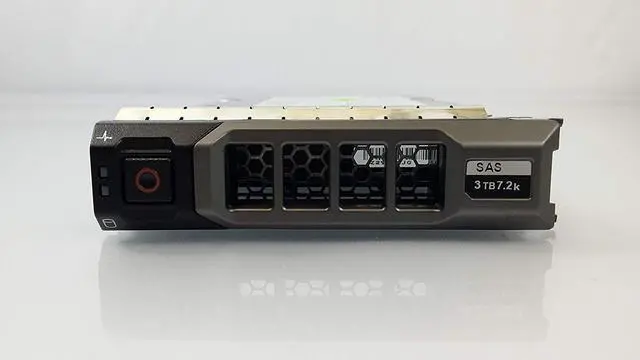 Alt view image 3 of 3 - Dell - 3TB 7.2K RPM 6Gb/s 3.5" SAS HD -Mfg # 91K8T (Comes with drives & tray)