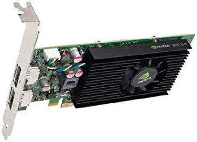 Alt view image 2 of 3 - Lenovo Quadro NVS 310 Graphic Card - 1 GB - PCI Express 2.0 - Low-Profile