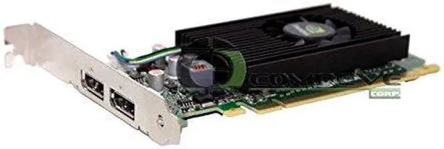 Main image of HP nVidia NVS 310 Graphic Video Card, Two DisplayPort Output, High Profile + DisplayPort to DVI Cable