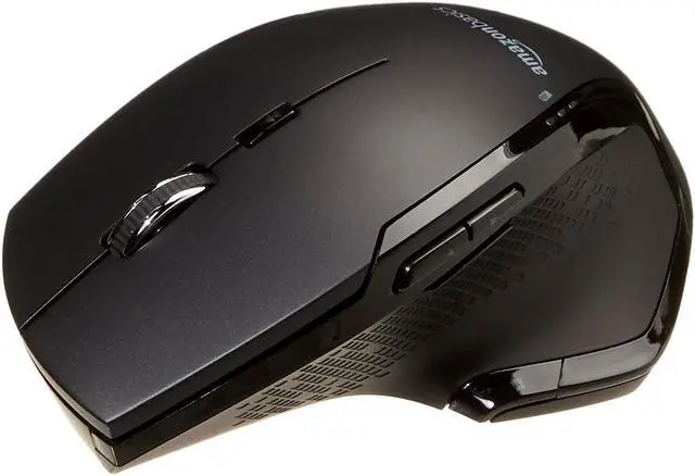 Alt view image 2 of 11 - Amazon Basics Full-Size Ergonomic Wireless PC Mouse with Fast Scrolling