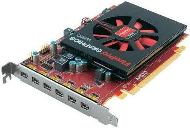 Main image of ATI AMD FirePro W600 2GB GDDR5 6Mini DisplayPort PCI-Express Video Card 100-505746