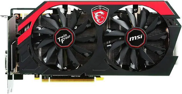 Alt view image 2 of 4 - MSI N760 TF 2GD5/OC Graphics Cards N760 TF 2GD5/OC