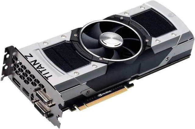 Alt view image 4 of 7 - EVGA GeForce GTX TITAN Z Superclocked 12GB GDDR5 768bit PCI-E Graphic Card (12G-P4-3992-KR)