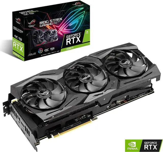 Main image of ASUS GeForce RTX 2080 TI ROG Strix 11GB GDDR6 Graphics Card