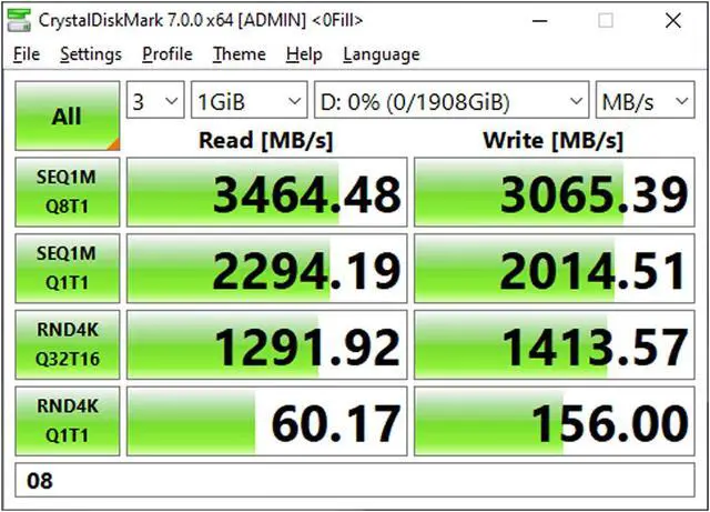 Alt view image 7 of 7 - Timetec 2TB SSD NVMe PCIe Gen3x4 8Gb/s M.2 2280 3D NAND 1800TBW High Performance Read/Write Speed Up to 3,400/3,000 MB/s Internal Solid State Drive for PC Laptop and Desktop