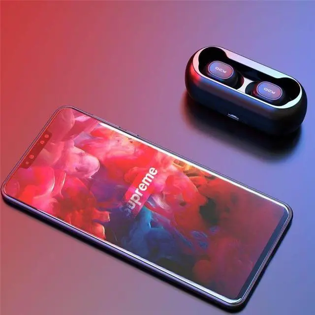 Alt view image 7 of 7 - [bluetooth 5.0] T1C TWS True Wireless Earphone HiFi Stereo Dual Mic Headphone with Charging Box from Eco-System