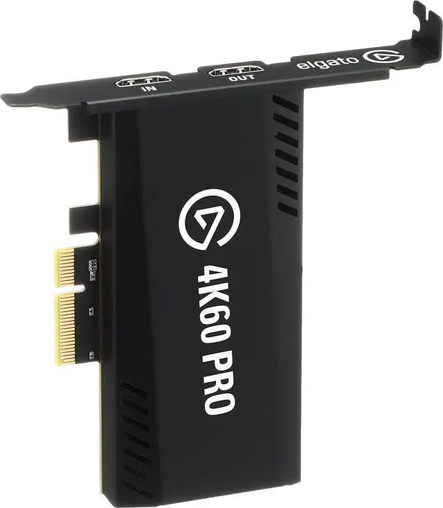 Alt view image 7 of 7 - Internal Capture Card, Elgato 4K60 Pro MK.2, Stream and Record 4K60 HDR10 with ultra-low latency on PS5, PS4 Pro, Xbox Series X/S, Xbox One X, in OBS, Twitch, YouTube, for PC