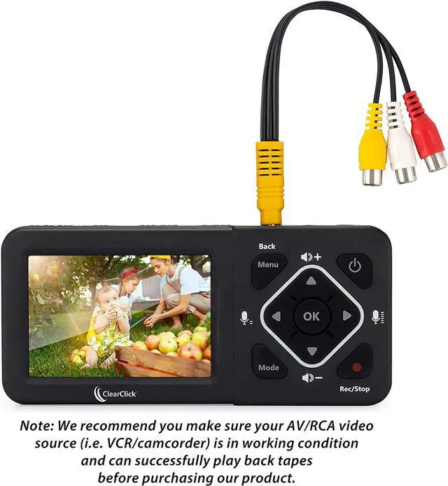 Alt view image 3 of 7 - ClearClick HD Video Capture Box Ultimate - Capture and Stream Video from HDMI, RCA, VHS, VCR, DVD, Camcorders, Hi8