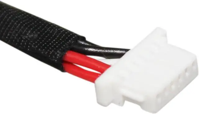 Alt view image 5 of 6 - GinTai DC Power Jack Harness Cable Replacement for GDV3X Dell Inspiron P25T P25T001 P25T002 Series i3162-0001RED 11 3164 3168 3169 3162 I3168-0000 450.07604.0001, 10 PCS