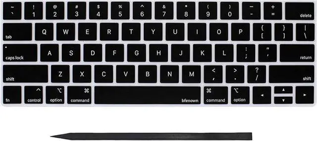 Main image of Bfenown Replacement US Keyboard Key Cap Keycaps Keys for MacBook Pro 13" 15" A1989 A1990 A2159, MacBook Air 13 inch A1932 MRE82LL/A MVFH2LL/A 2018-2019 Year