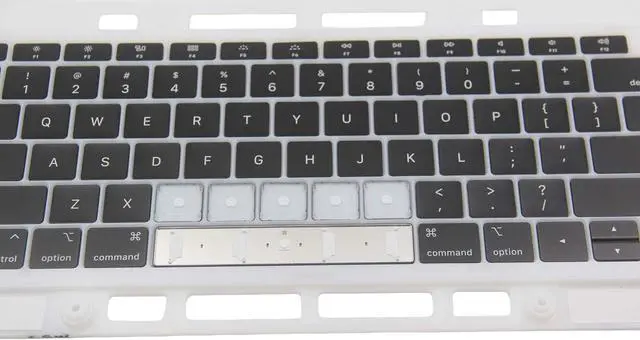 Alt view image 6 of 7 - Bfenown Replacement US Keyboard Key Cap Keycaps Keys for MacBook Pro 13" 15" A1989 A1990 A2159, MacBook Air 13 inch A1932 MRE82LL/A MVFH2LL/A 2018-2019 Year