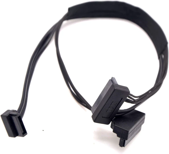 Alt view image 4 of 4 - Deal4GO SSD HDD Hard Drive Cable Adapter for iMac A1312 27" 2011 Hard Drive SATA Power Cable 593-1330 W/ 1 Year Warranty