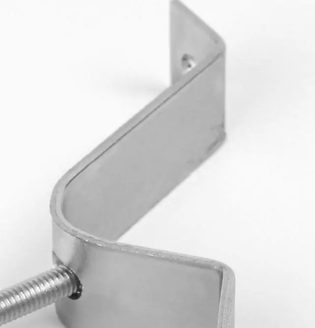 Alt view image 5 of 5 - Skywalker 3 Heavy-Duty Double Wall Mount Pair for TV Antenna Mast with (2) Brackets & Lag Bolts, Welcome to consult