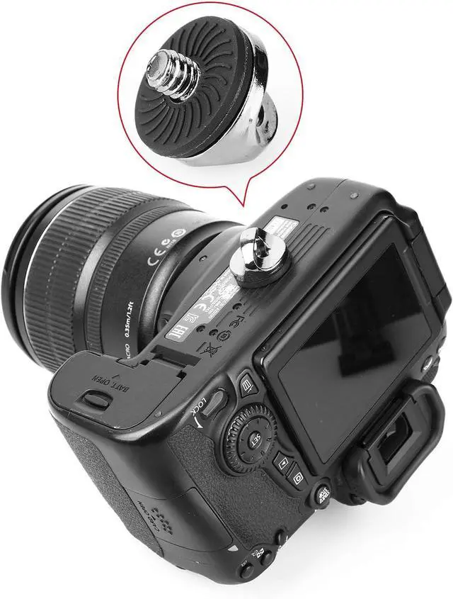 Alt view image 4 of 6 - Anwenk Rubber Pads Rubber Washers with 1/4" Screw Hole for Anti-Scratch Camera & Accessories Protection, Shorten Long Camera Screw Shaft, Enhance Friction,Anti-Slippery, 5Pack