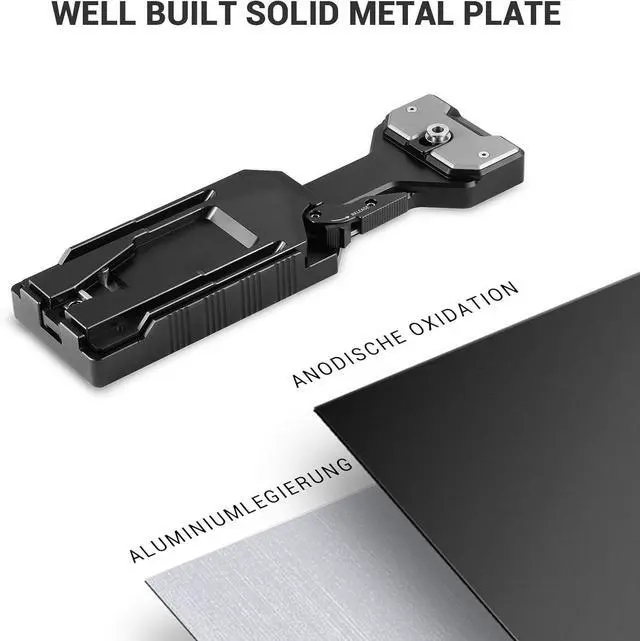 Alt view image 5 of 7 - Universal Quick Release Tripod Adapter Plate for  VCT-14