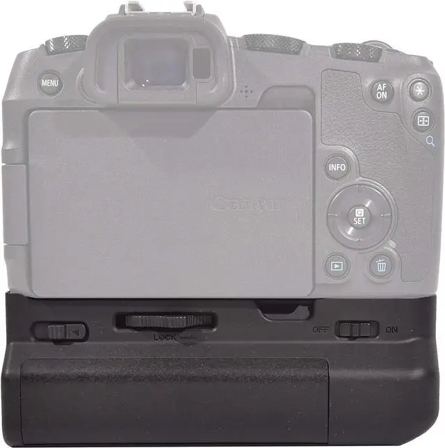 Alt view image 7 of 7 - Pro BG-EOSRP Vertical Battery Grip Compatible with Canon EOS RP, R8 Battery Grip as LP-E17