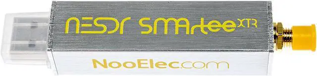 Alt view image 2 of 4 - NESDR SMArTee XTR SDR - Premium RTL-SDR w/Extended Tuning Range, Aluminum Enclosure, Bias Tee, 0.5PPM TCXO, SMA Input. RTL2832U
