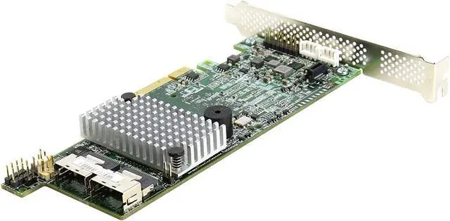 Alt view image 2 of 3 - LSI Logic Megaraid Eight-Port 6Gb/s PCI Express 3.0 SATA+SAS RAID Controller LSI00330