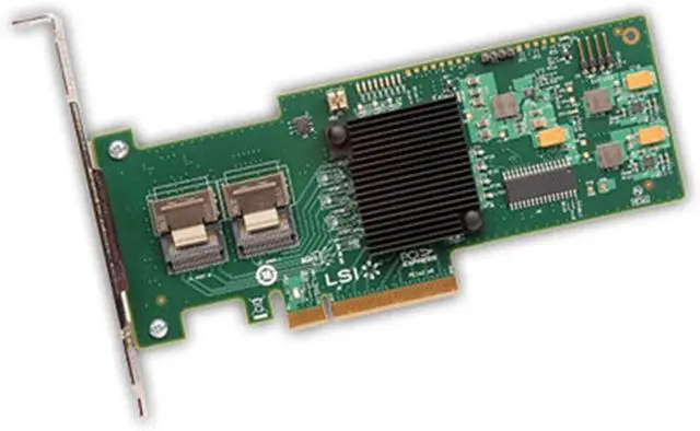 Main image of LSI LOGIC 8-Port Int, 6GB/S Sata+SAS, Pcie 2.0, Entry; Megaraid SAS 9240-8I, Two Mini-SAS
