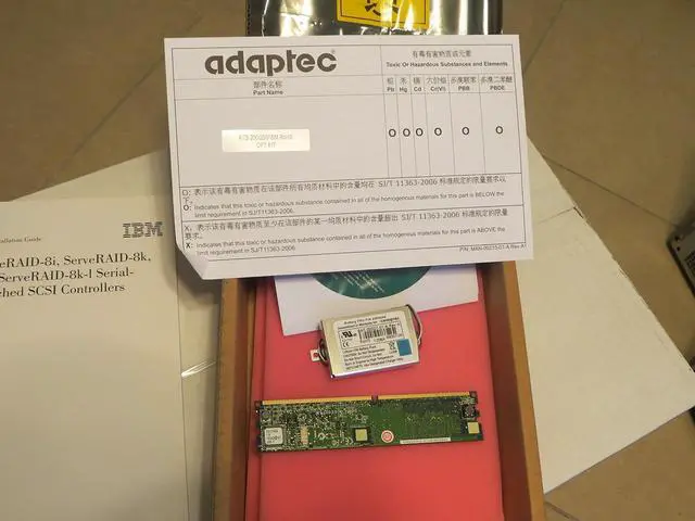 Alt view image 5 of 6 - 25R8064 - IBM ServeRAID 8k SAS RAID Controller