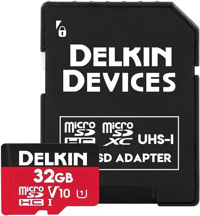 Alt view image 3 of 5 - 32GB Micro SDHC Memory Card with Adapter  100MB/s Read 30MB/s Write UHS-I (U1 V10)