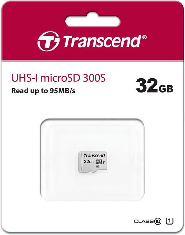 Alt view image 9 of 17 - Transcend TS32GUSD300S 32GB UHS-I U1 MicroSD Memory Card