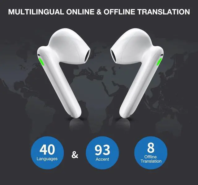 Alt view image 7 of 7 - Timekettle WT2 Edge W3 Translator Device, Bidirection Simultaneous Translation, Translator Earbuds with 40 Languages, Offline Translator, Fast Reaction with Revolutionary Al Tech, Offline Version