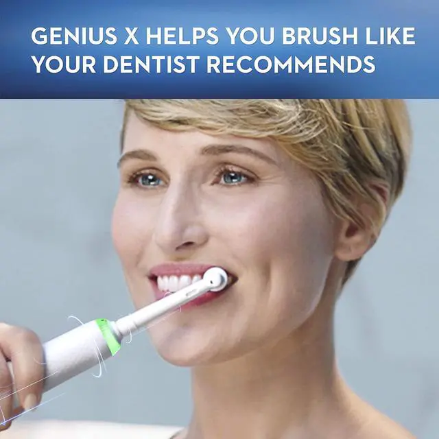 Alt view image 6 of 12 - ORAL B GENIUS X TOOTHBRUSH PURPLE