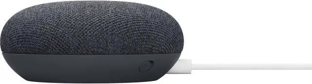 Alt view image 5 of 7 - Nest Mini (2nd Generation) Smart Speaker with Google Assistant - Charcoal