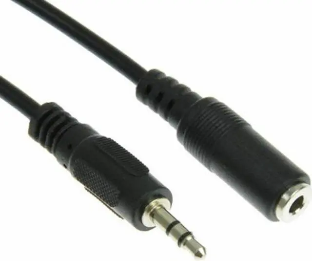 Main image of 5 feet 3.5mm Male to 3.5mm Female M/F Audio Stereo Headphone Extension Cable