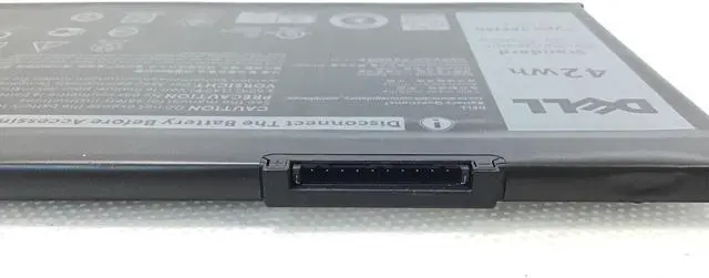 Alt view image 2 of 3 - Genuine   42Wh JPFMR Battery for Chromebook 3100 3400 5488 5493 5593