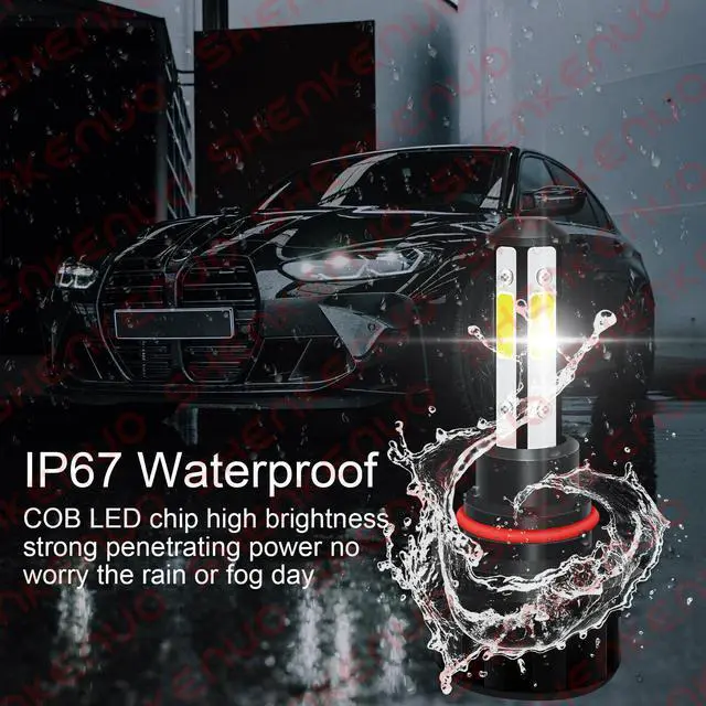 Alt view image 4 of 6 - For Ford F-150 2015-2019 6x LED Headlight Hi/Lo Fog Light Bulbs Combo Kit 6000k